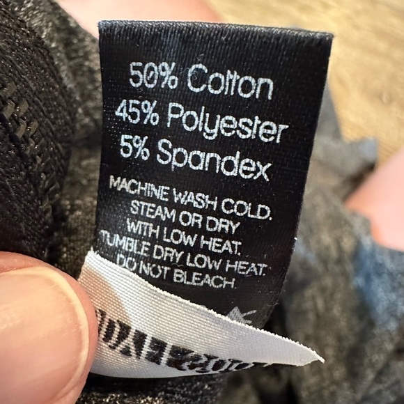 Haus of JR Harper SS Side Zip Tee Charcoal - Picture 6 of 11